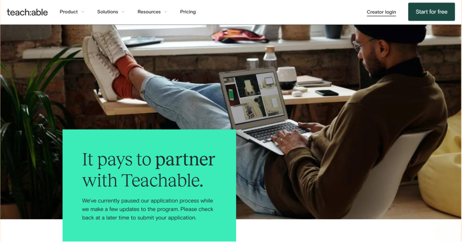 Teachable Affiliate Program